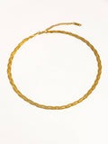 Vedette Braided Snake Chain Necklace