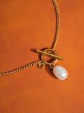 Jacky Pearl Chain Necklace