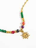 Olimpia Sun Necklace with Beads