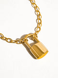Locky 18K Lock Chain Necklace
