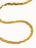 Vedette Braided Snake Chain Necklace
