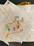 Ariana 18K Petite CZ Chain Necklace