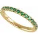 Birthstone Stackable Band