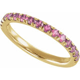 Birthstone Stackable Band