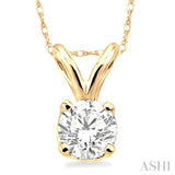 Solitaire Diamond Pendant