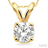 Solitaire Diamond Pendant