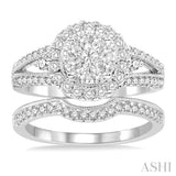 Lovebright Bridal Diamond Wedding Set