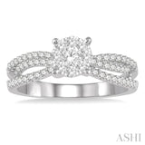 Lovebright Bridal Diamond Engagement Ring