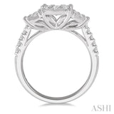 Lovebright Past Present & Future Diamond Ring