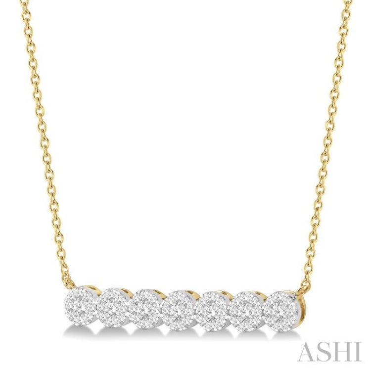 Lovebright Essential Bar Diamond Necklace