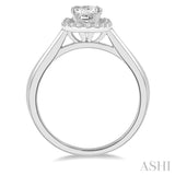 Light Weight Diamond Engagement Ring