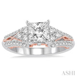 Semi-Mount Diamond Engagement Ring