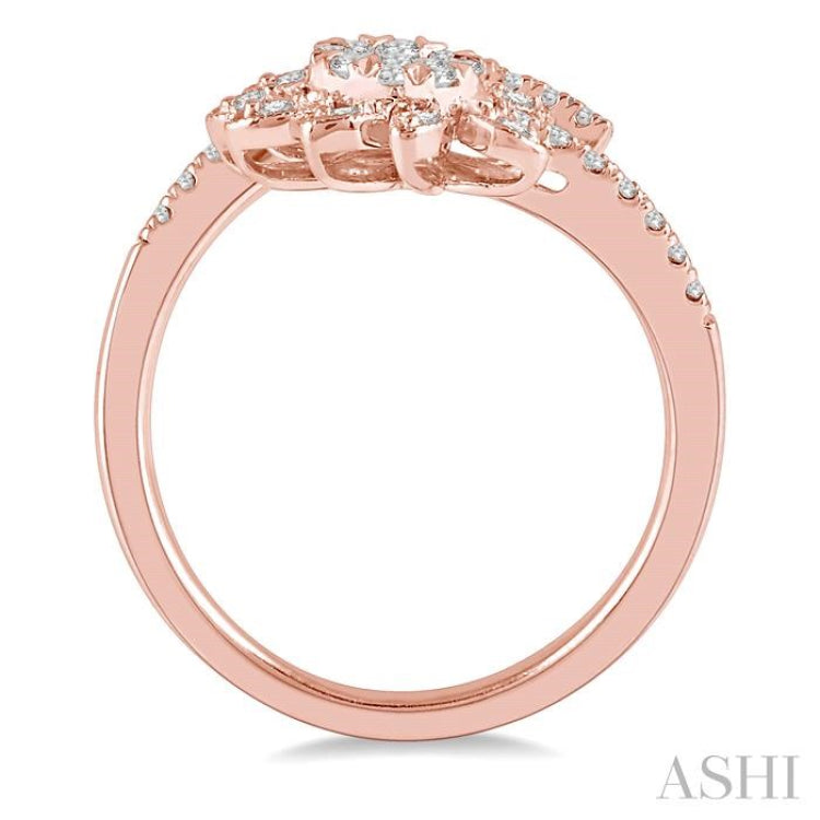 Lovebright Diamond Fashion Open Ring