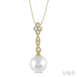 Pearl & Diamond Pendant