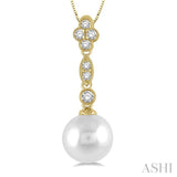 Pearl & Diamond Pendant