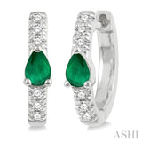 Gemstone & Diamond Earrings