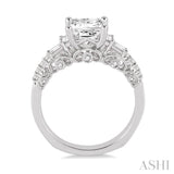 Semi-Mount Diamond Engagement Ring